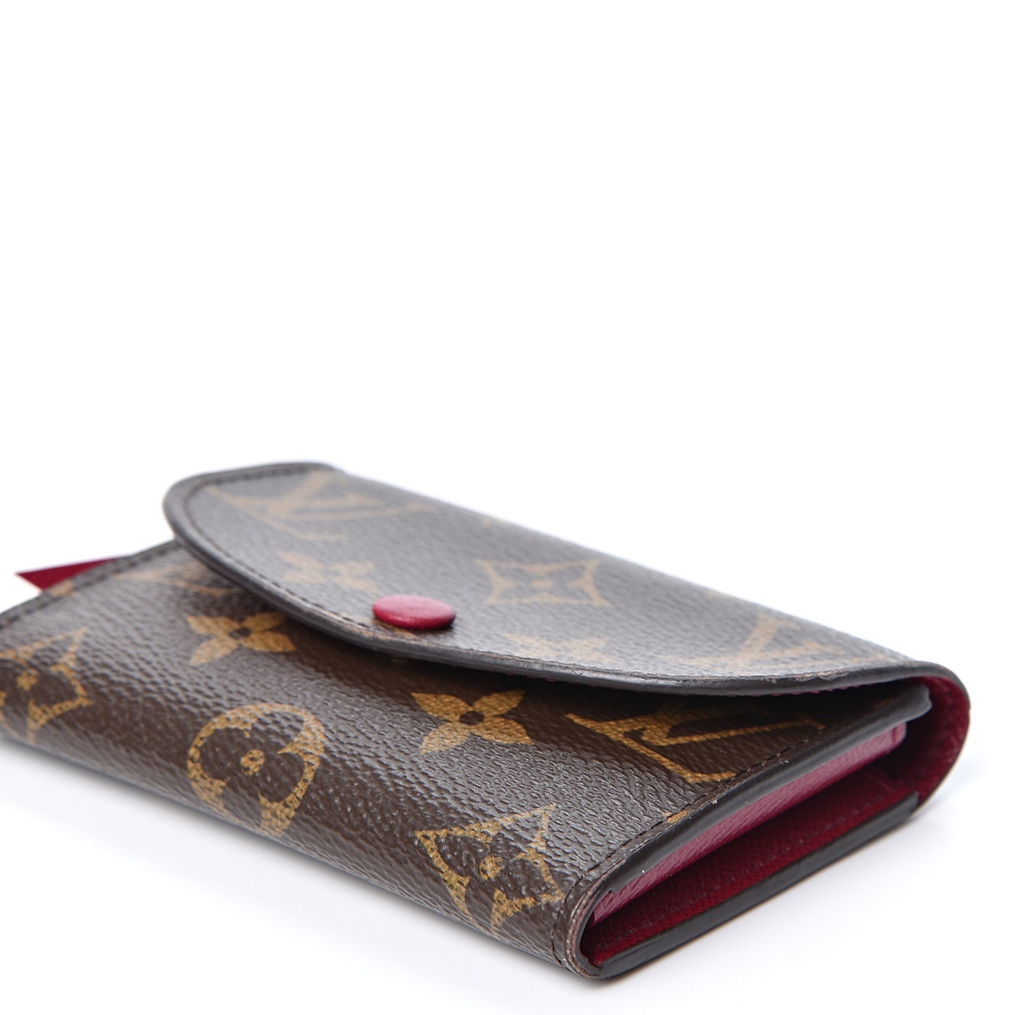 Monogram Rosalie Coin Purse Fuchsia
