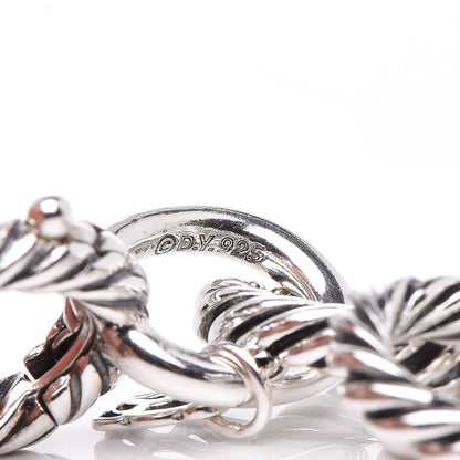 David Yurman Sterling Silver 12mm Large Oval Link Bracelet 5 of 5