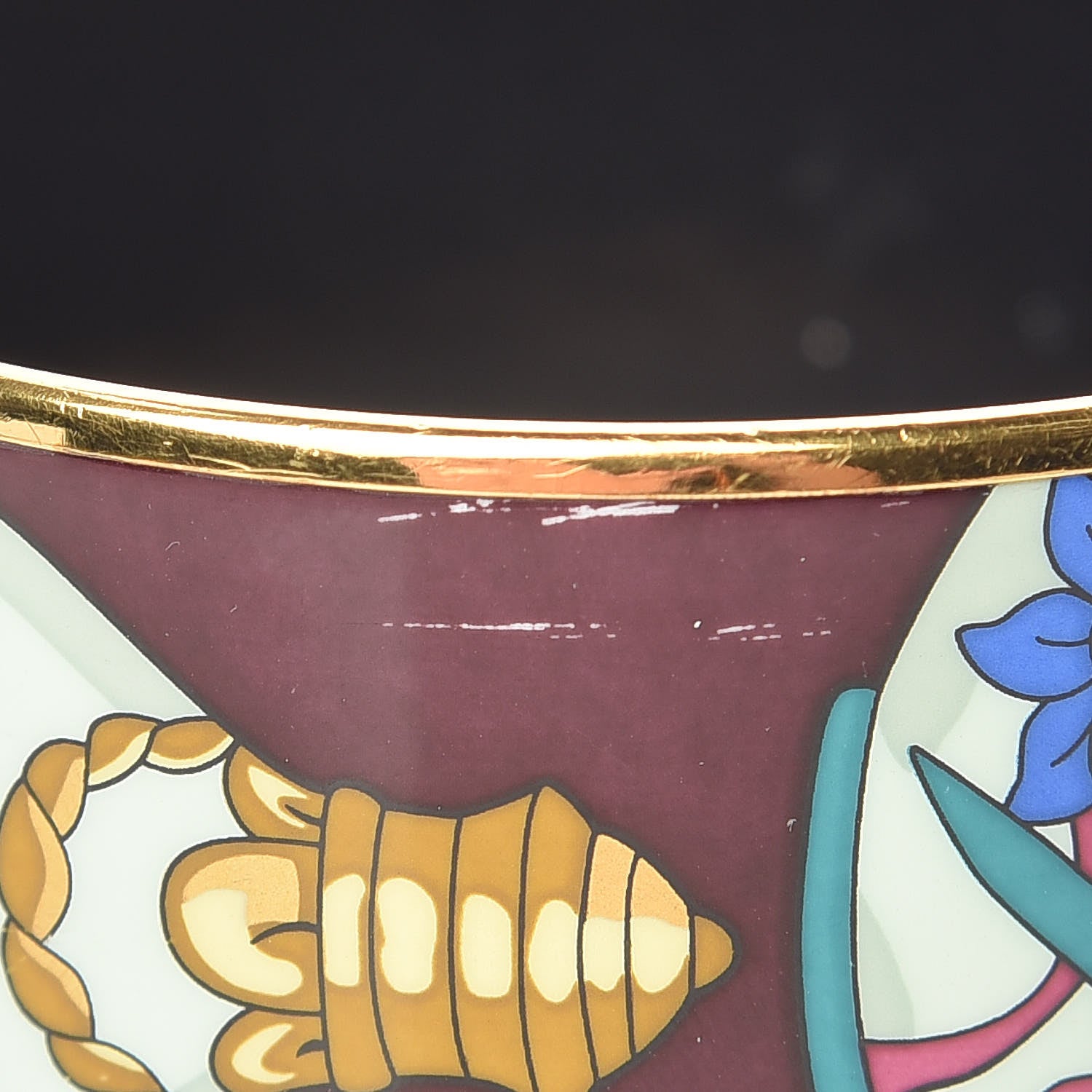 Hermes Enamel Printed Extra Wide Flacons Bracelet 70 6 of 8