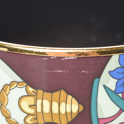 Hermes Enamel Printed Extra Wide Flacons Bracelet 70 6 of 8