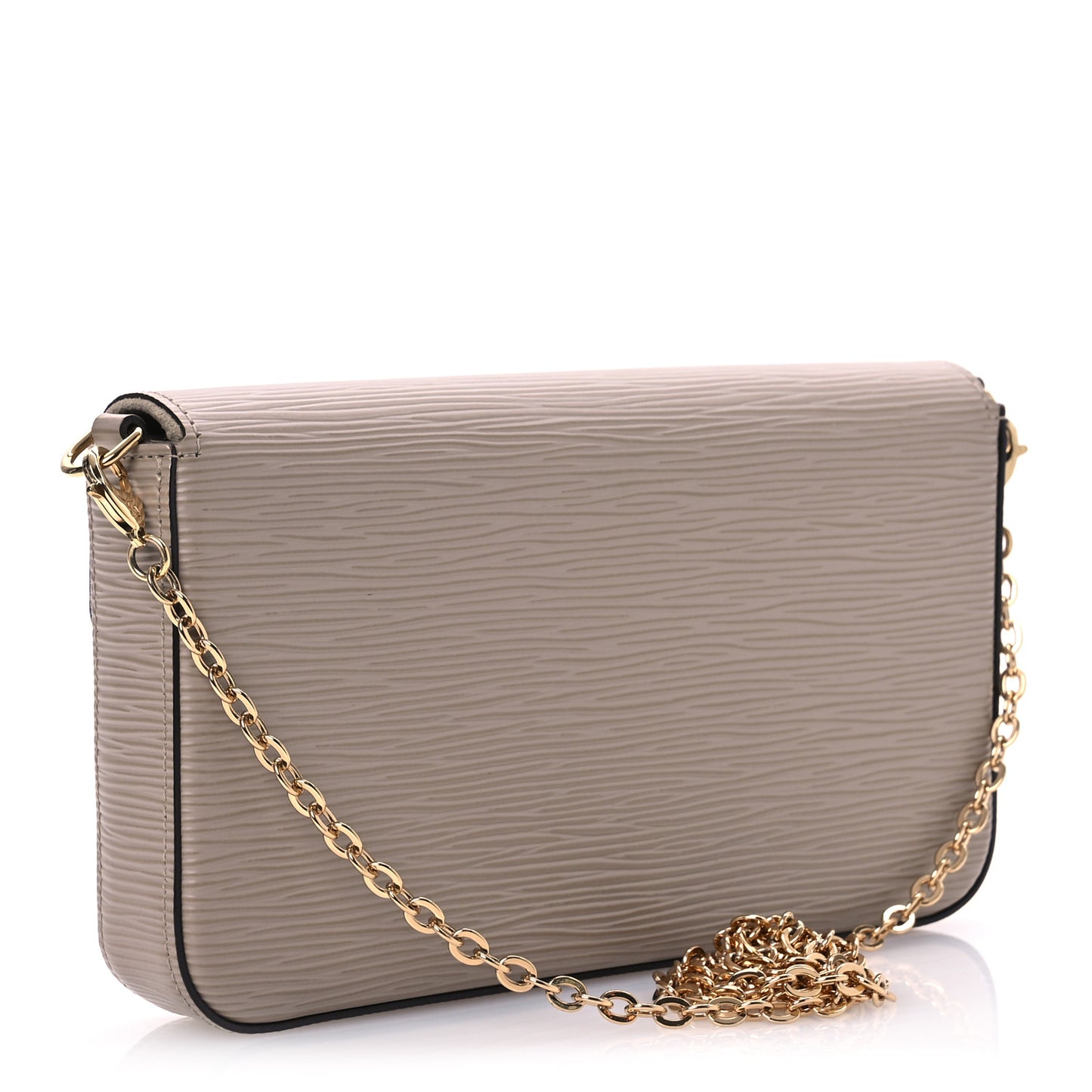 Epi Felicie Pochette Chain Wallet Galet