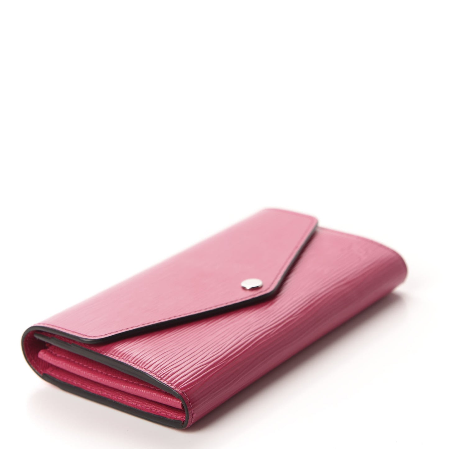 Epi Sarah Wallet NM Hot Pink