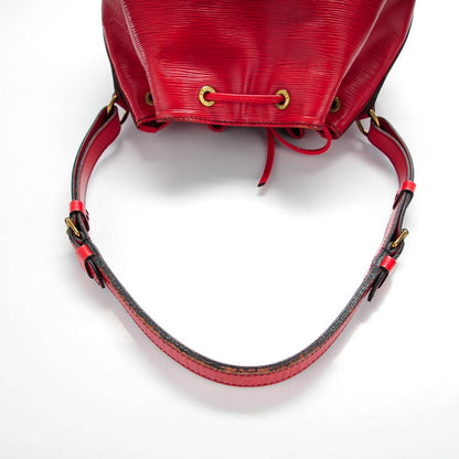 Louis Vuitton Epi Petit Noe Castillan Red 2 of 12
