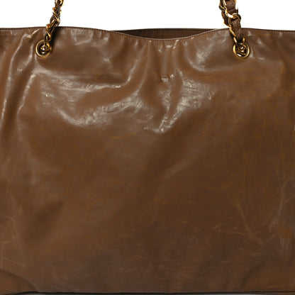 Chanel Calfskin CC Timeless Shopping Tote Brown 13 of 13