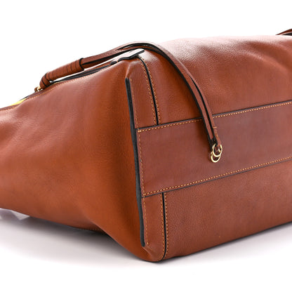 Chloe Smooth Calfskin Medium Milo Shopping Tote Caramel 12 of 13