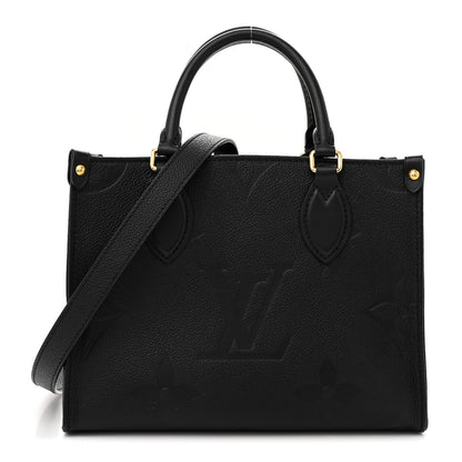 Louis Vuitton Empreinte Monogram Giant Onthego PM Black 1 of 9
