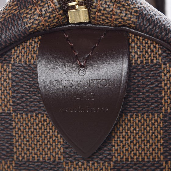 Louis Vuitton Damier Ebene Speedy 30 7 of 7