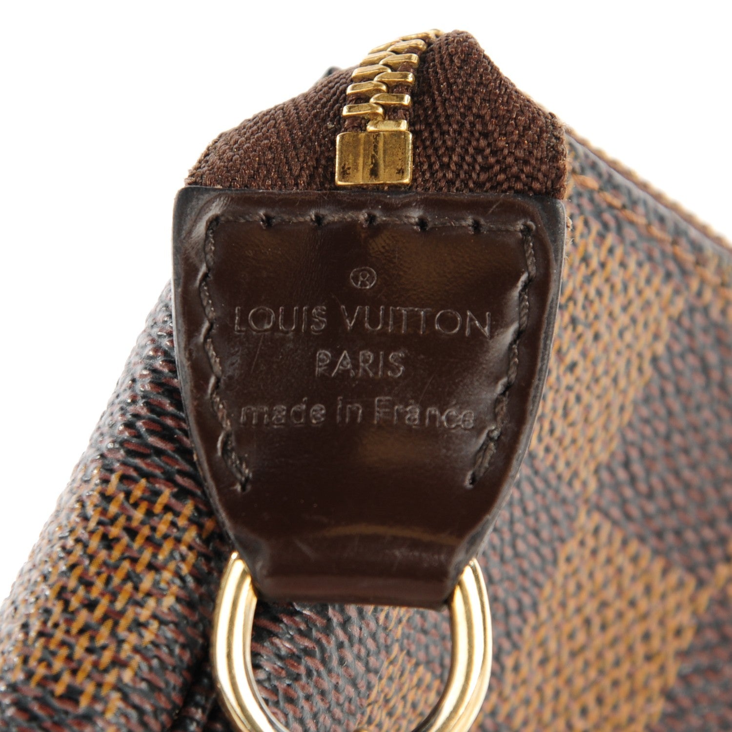 Louis Vuitton Damier Ebene Mini Pochette Accessories 6 of 8