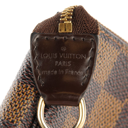 Louis Vuitton Damier Ebene Mini Pochette Accessories 6 of 8