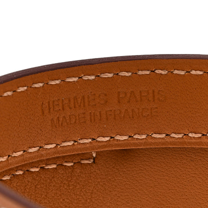 Hermes Swift O'Kelly Double Tour Bracelet T2 Gold 3 of 4