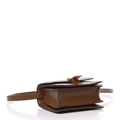 Celine Smooth Calfskin Small Classic Box Flap Bag Camel 4 of 11