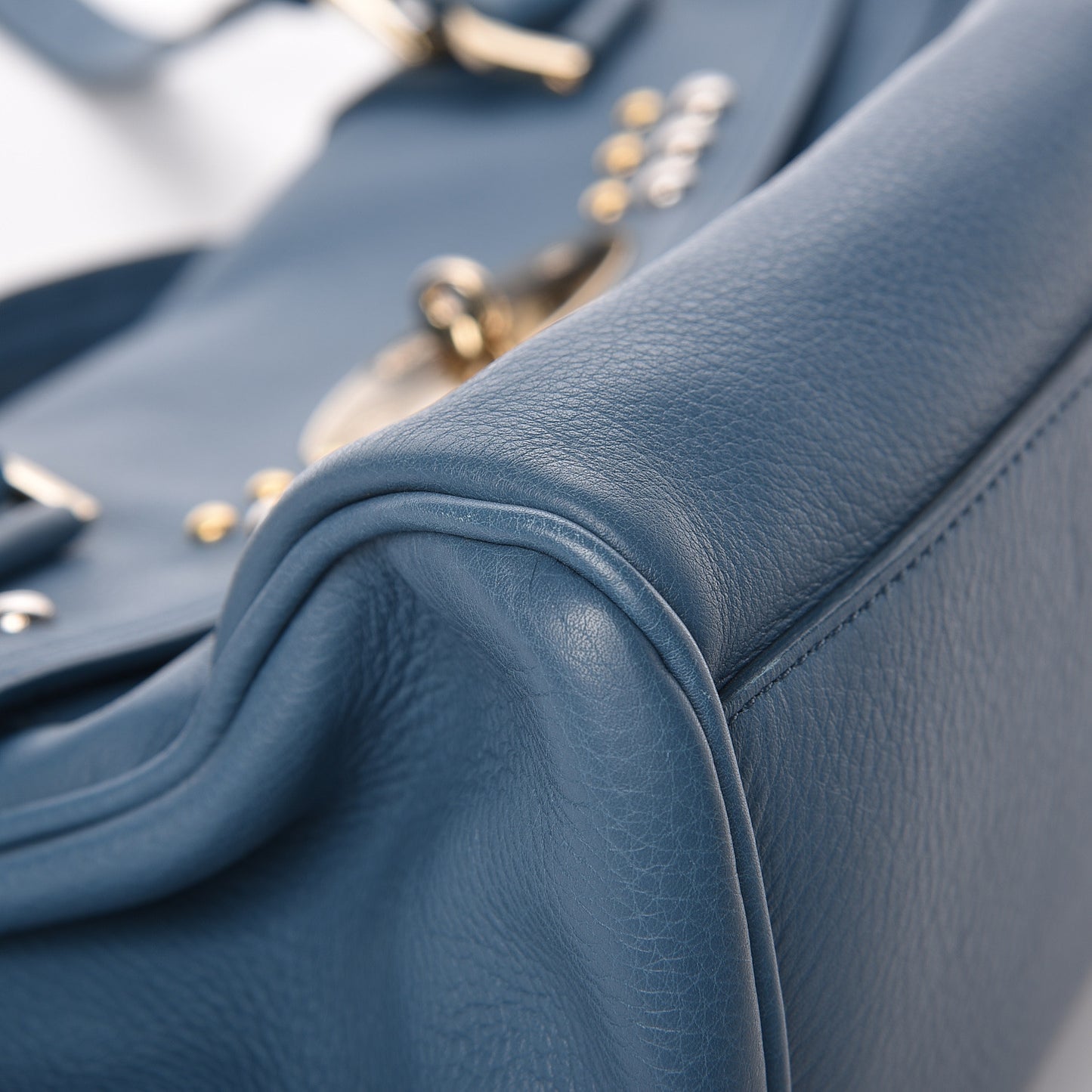 Goatskin Medium Studded Alexa