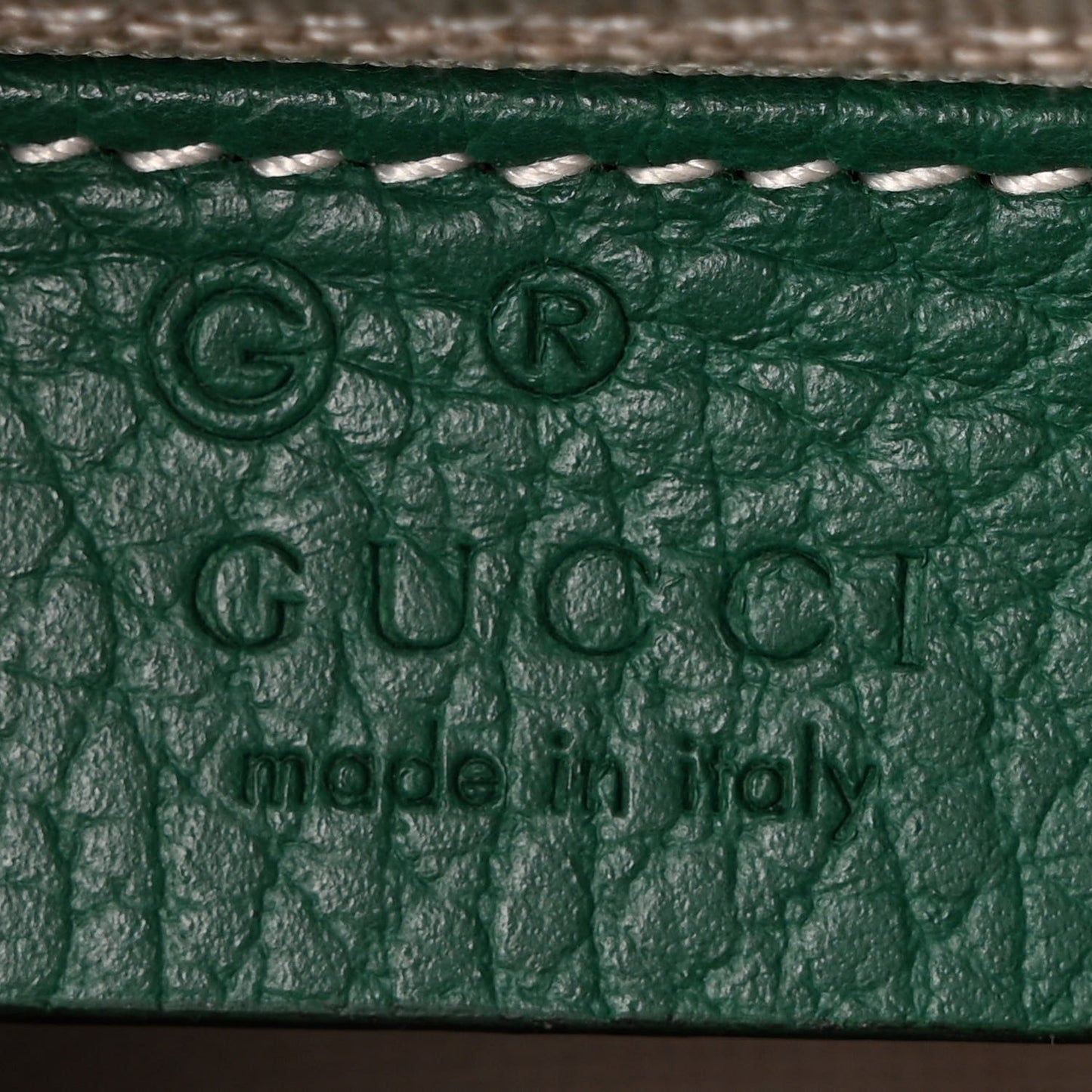 Dollar Calfskin Interlocking G Crossbody Bag Emerald