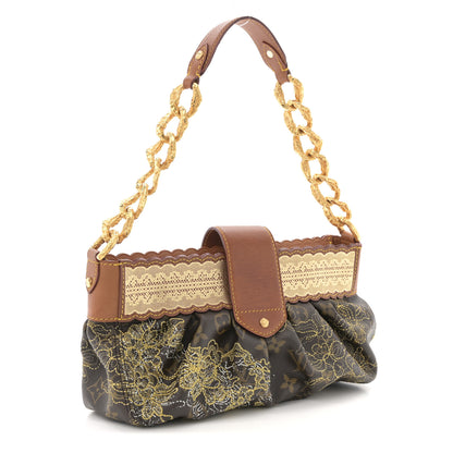 Louis Vuitton Monogram Dentelle Kirsten Gold 3 of 10