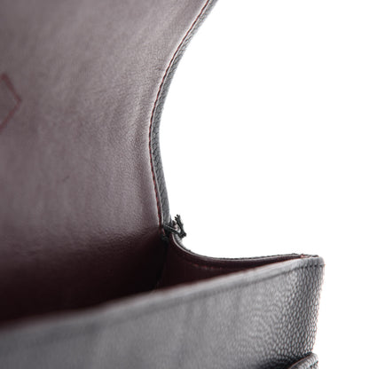 Chanel Caviar Quilted Jumbo Double Flap Black 17 of 21