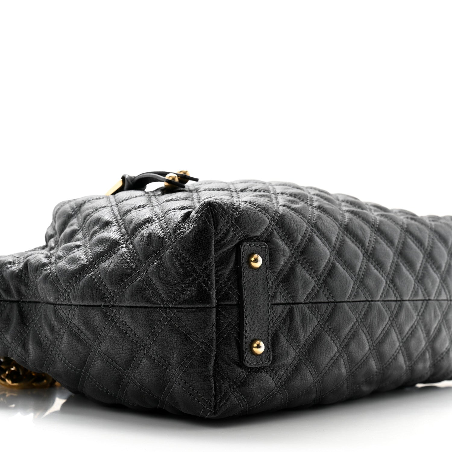 Marc Jacobs Calfskin Quilted Stam Hobo Black 7 of 9