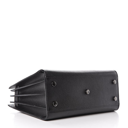 Saint Laurent Grained Calfskin Baby Sac De Jour Black 4 of 10