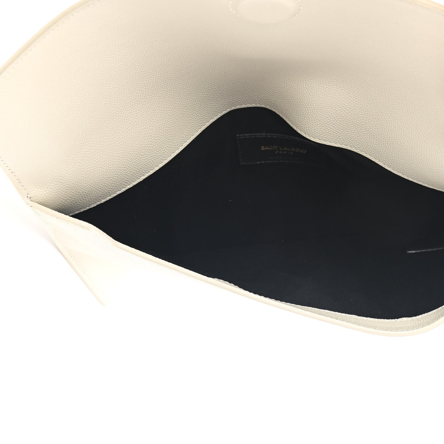 Saint Laurent Grain De Poudre Uptown Pouch Crema Soft 5 of 11