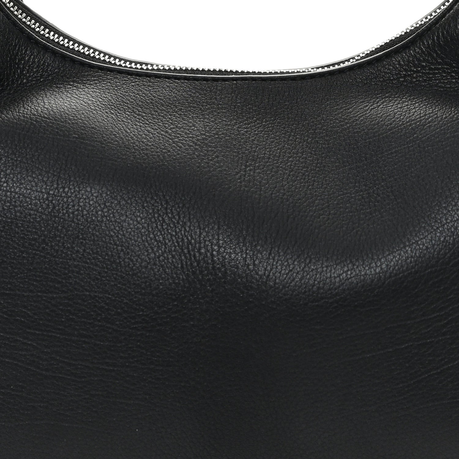 The Row Grained Calfskin Small Everyday Shoulder Bag Black 7 of 9