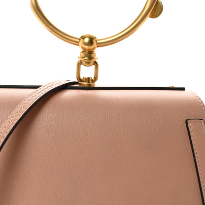 Chloe Calfskin Suede Medium Nile Bracelet Bag Biscotti Beige 8 of 10