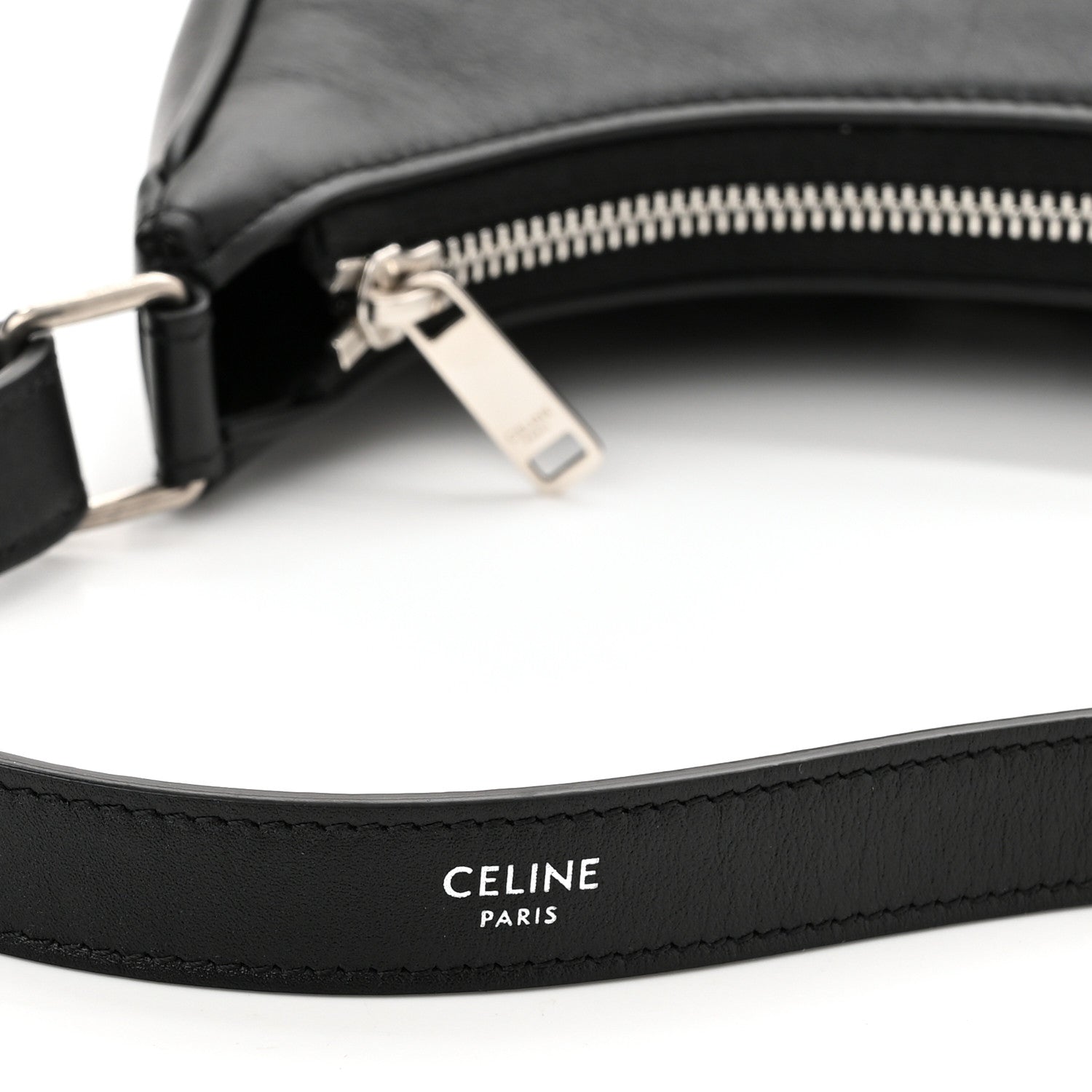 Celine Calfskin Ava Shoulder Bag Black 10 of 10