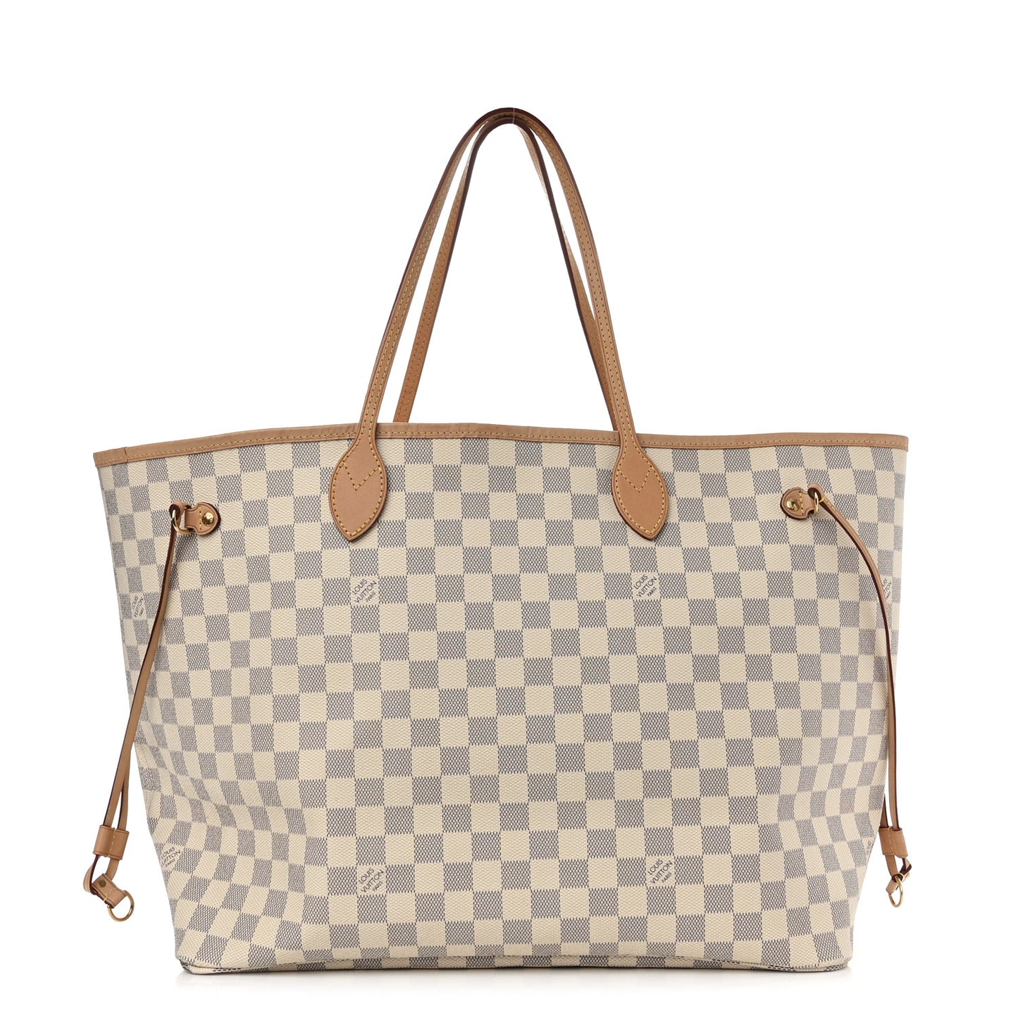 Damier Azur Neo Neverfull GM Rose Ballerine