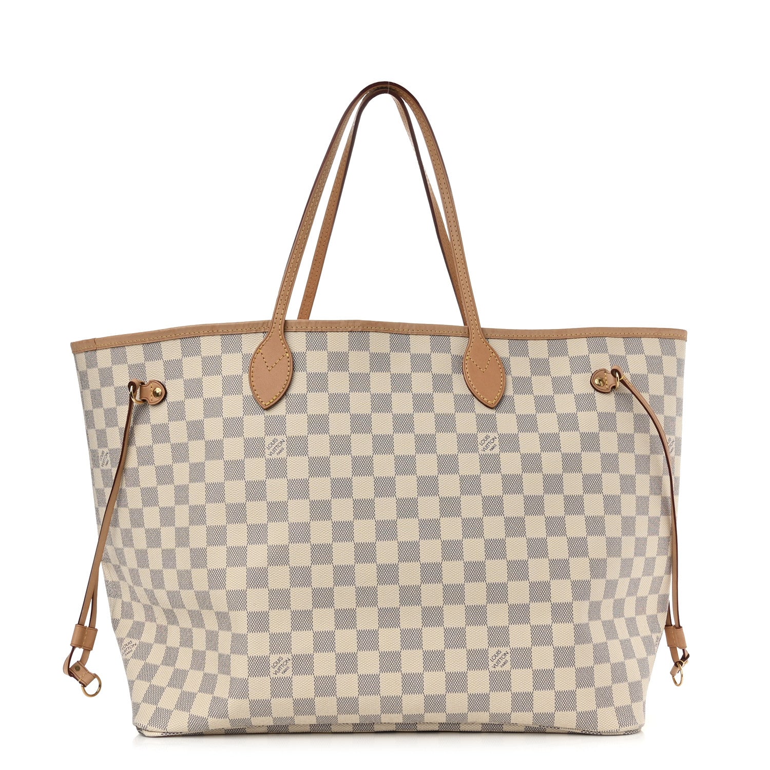 Louis Vuitton Damier Azur Neo Neverfull GM Rose Ballerine 1 of 12