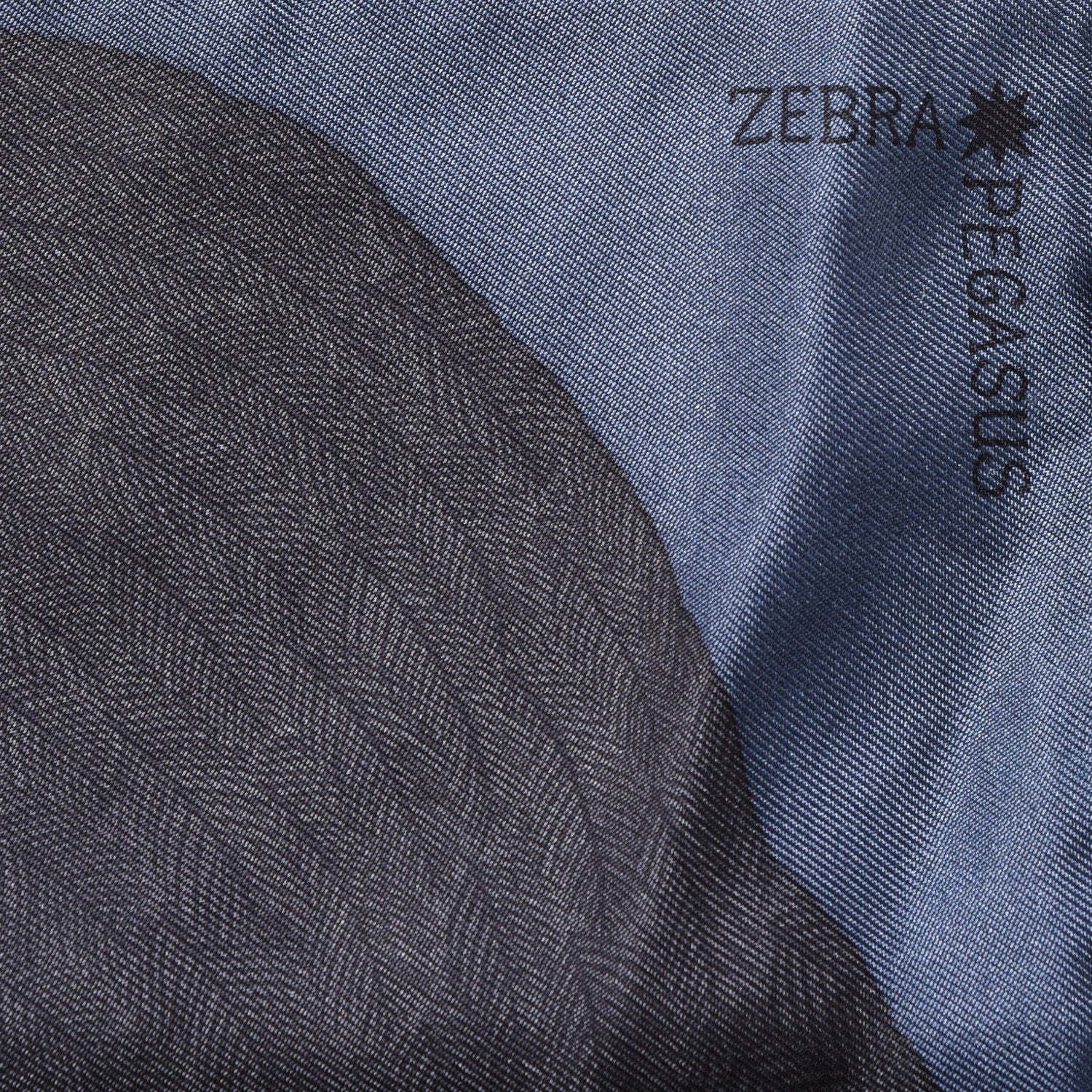 Hermes Silk Zebra Pegasus Pocket Square 2 of 5