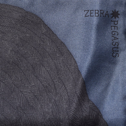 Hermes Silk Zebra Pegasus Pocket Square 2 of 5