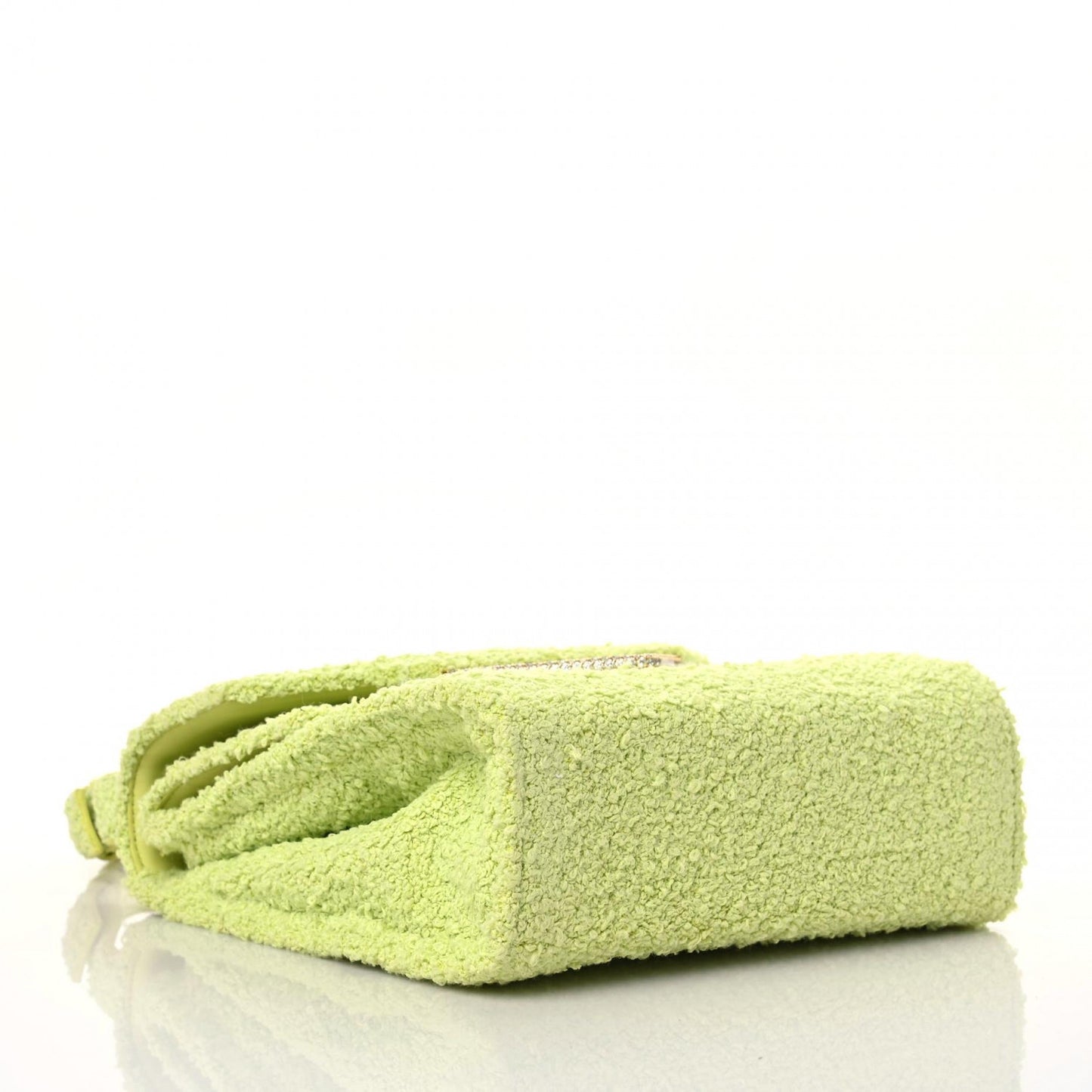 Boucle Clip Bag Seagrass