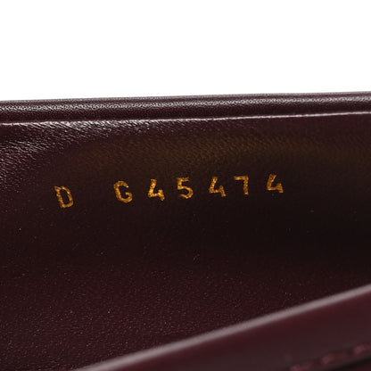 Chanel Calfskin Quilted CC Turnlock Loafers 41.5 Burgundy 7 of 10