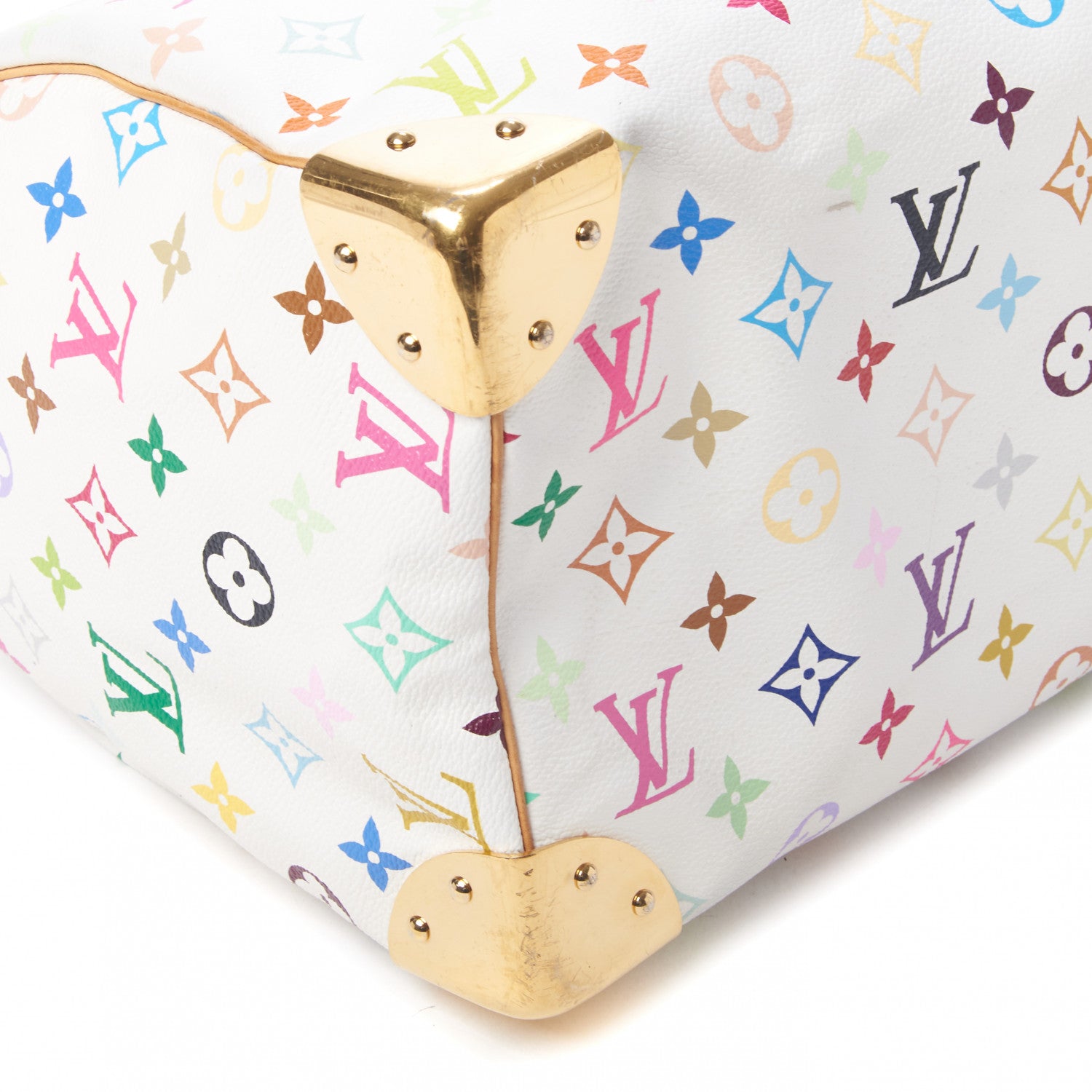 Louis Vuitton Monogram Multicolor Speedy 30 White 6 of 9