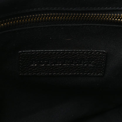 Burberry Canvas Mega Check Small Baildon Messenger Bag Black 6 of 10