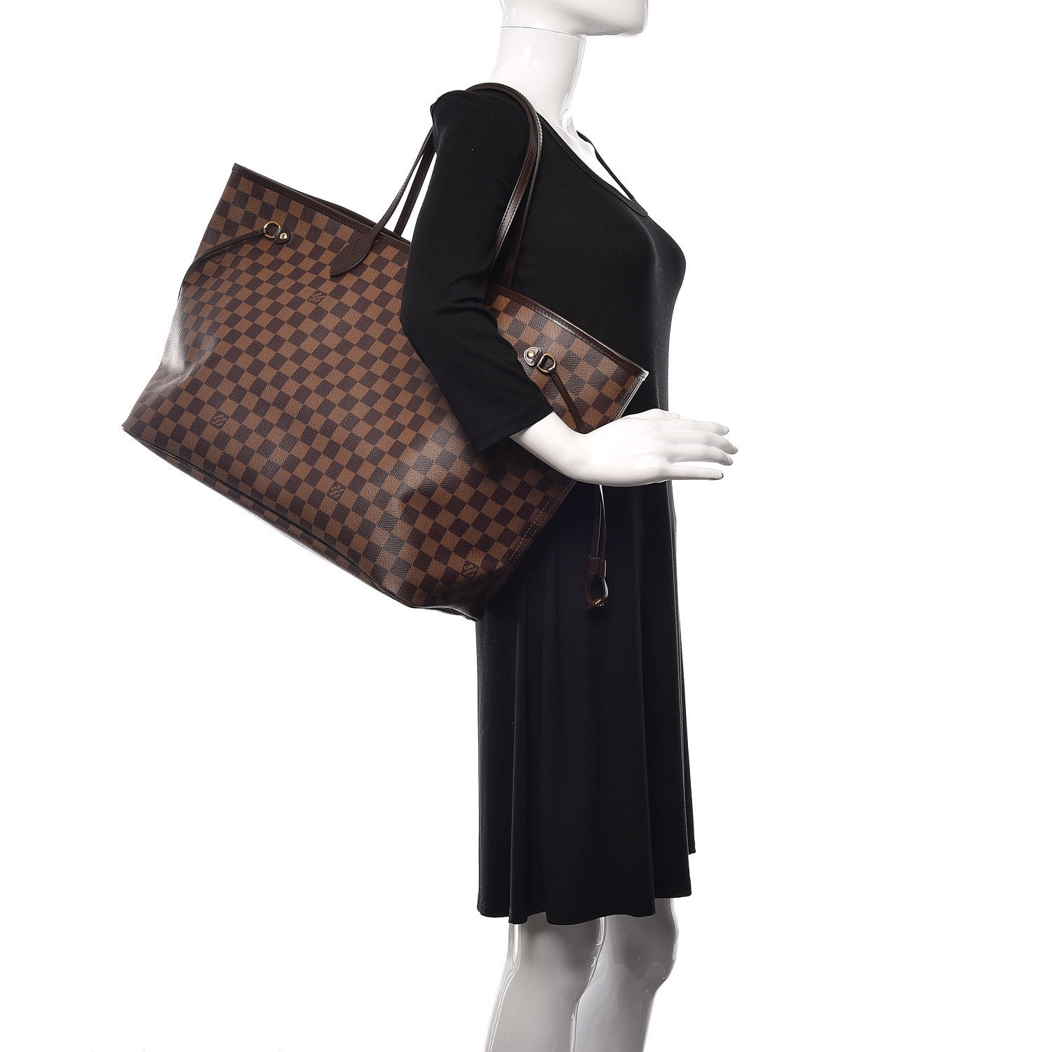 Louis Vuitton Damier Ebene Neo Neverfull GM 2 of 11