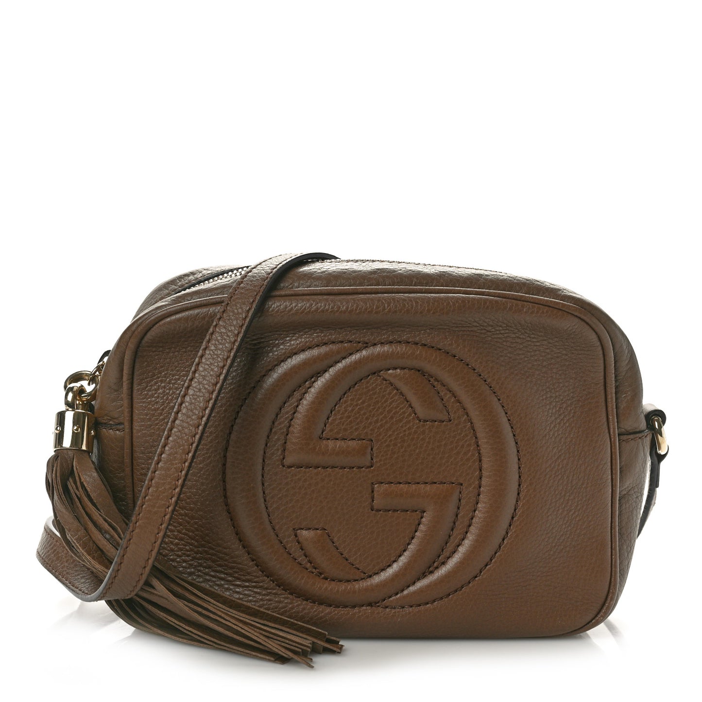 Cellarius Calfskin Small Soho Disco Bag Acero