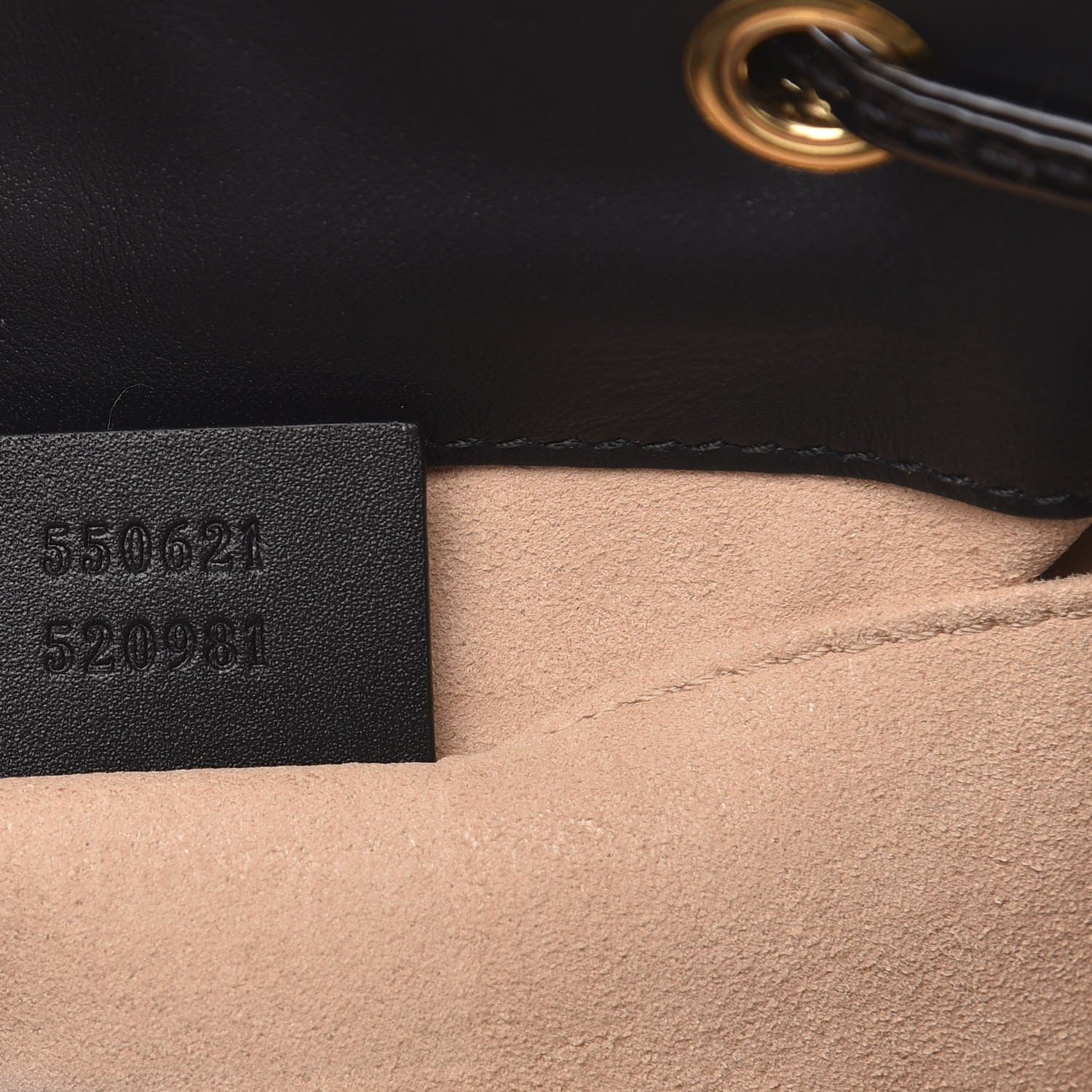Gucci Suede Patent Web Small Ophidia Bucket Bag Black 7 of 10