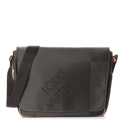 Louis Vuitton Damier Geant Messenger Bag Terre 1 of 16