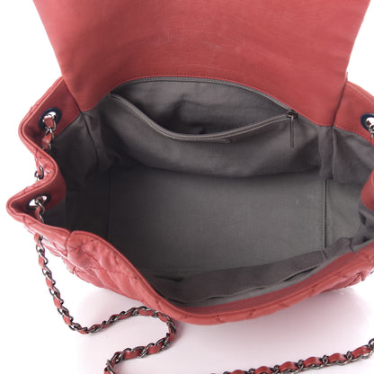 Chanel Calfskin Stitch It Accordion Flap Red 5 of 11