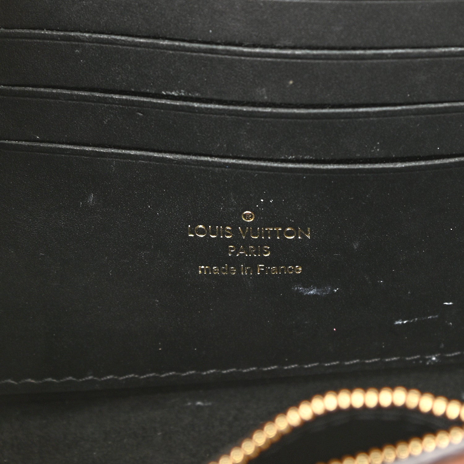Louis Vuitton Reverse Monogram Dauphine Chain Wallet 6 of 10