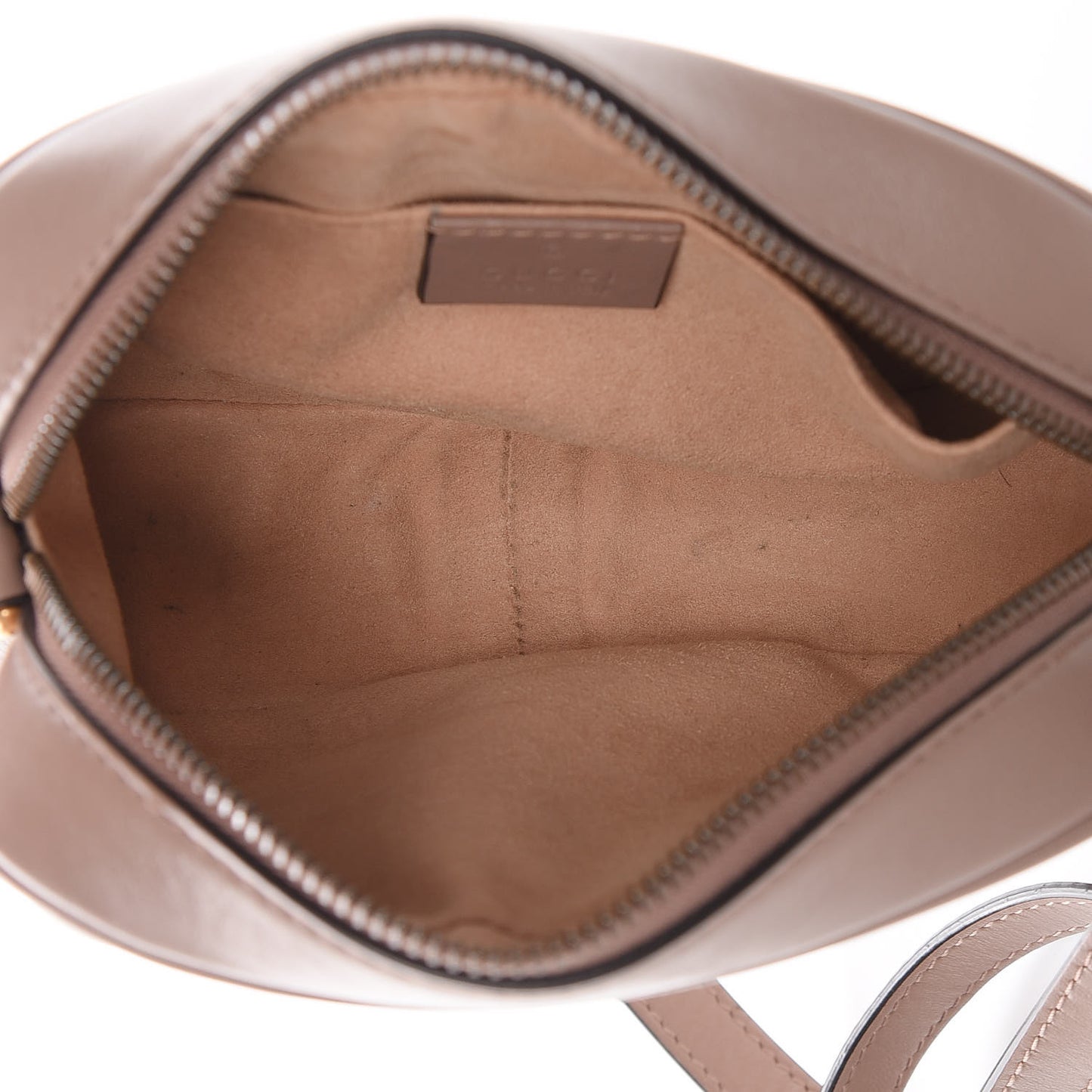 Calfskin Matelasse Mini GG Marmont Chain Shoulder Bag Nude