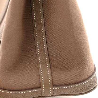 Hermes Toile Negonda Garden Party 30 TPM Etoupe 10 of 11