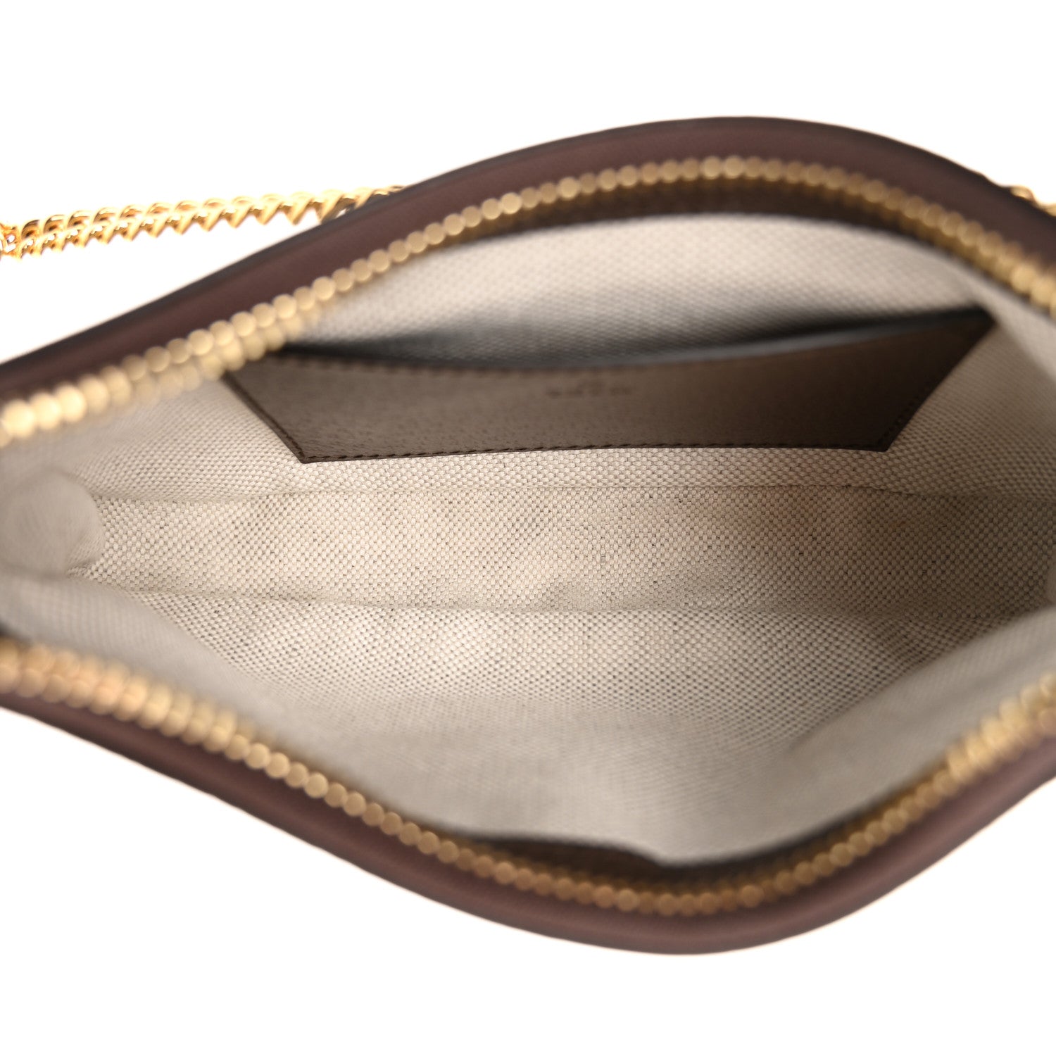 Gucci GG Supreme Monogram Textured Dollar Calfskin Mini Ophidia Chain Bag Beige Ebony 5 of 11