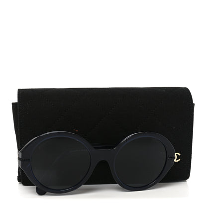 Chanel Acetate Chain Sunglasses 5511-A Blue 7 of 7