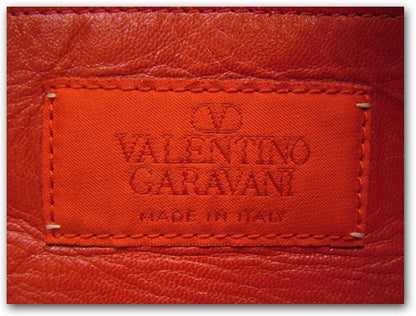 Valentino Garavani Sequin Tote Burgundy 7 of 9
