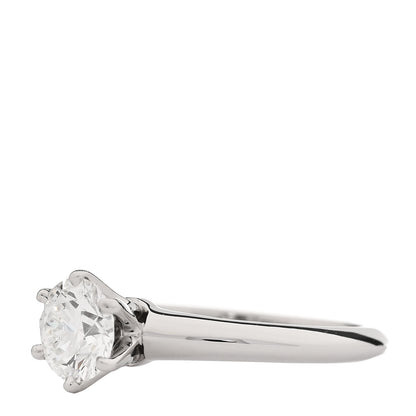 Tiffany Platinum Diamond .81ct Solitaire Engagement Ring 48 4.5 3 of 7