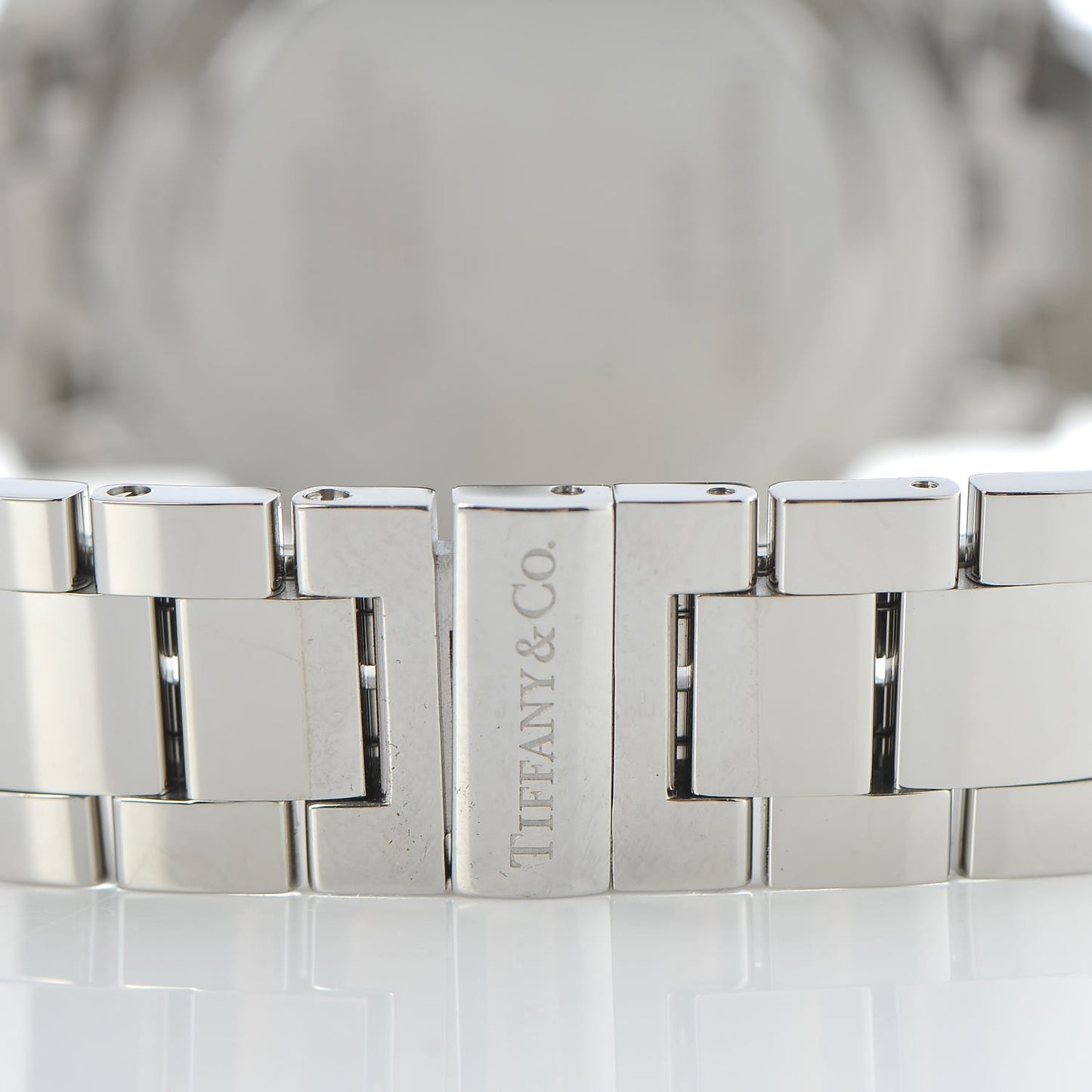 Stainless Steel 36mm Atlas Dome Chronograph Quartz Watch