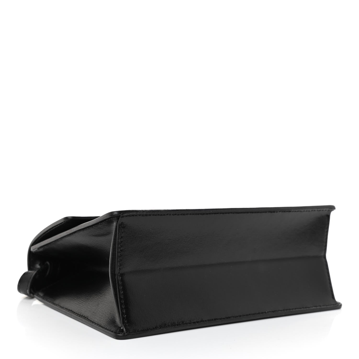 Off-White Calfskin Cash Jitney 1.4 Shoulder Bag Black 4 of 11