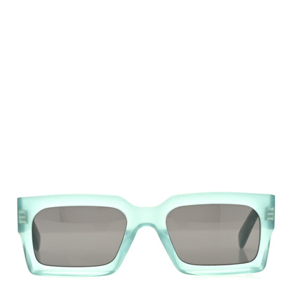 Celine Acetate 53 Sunglasses CL40280U Sea Green Smoke 2 of 7