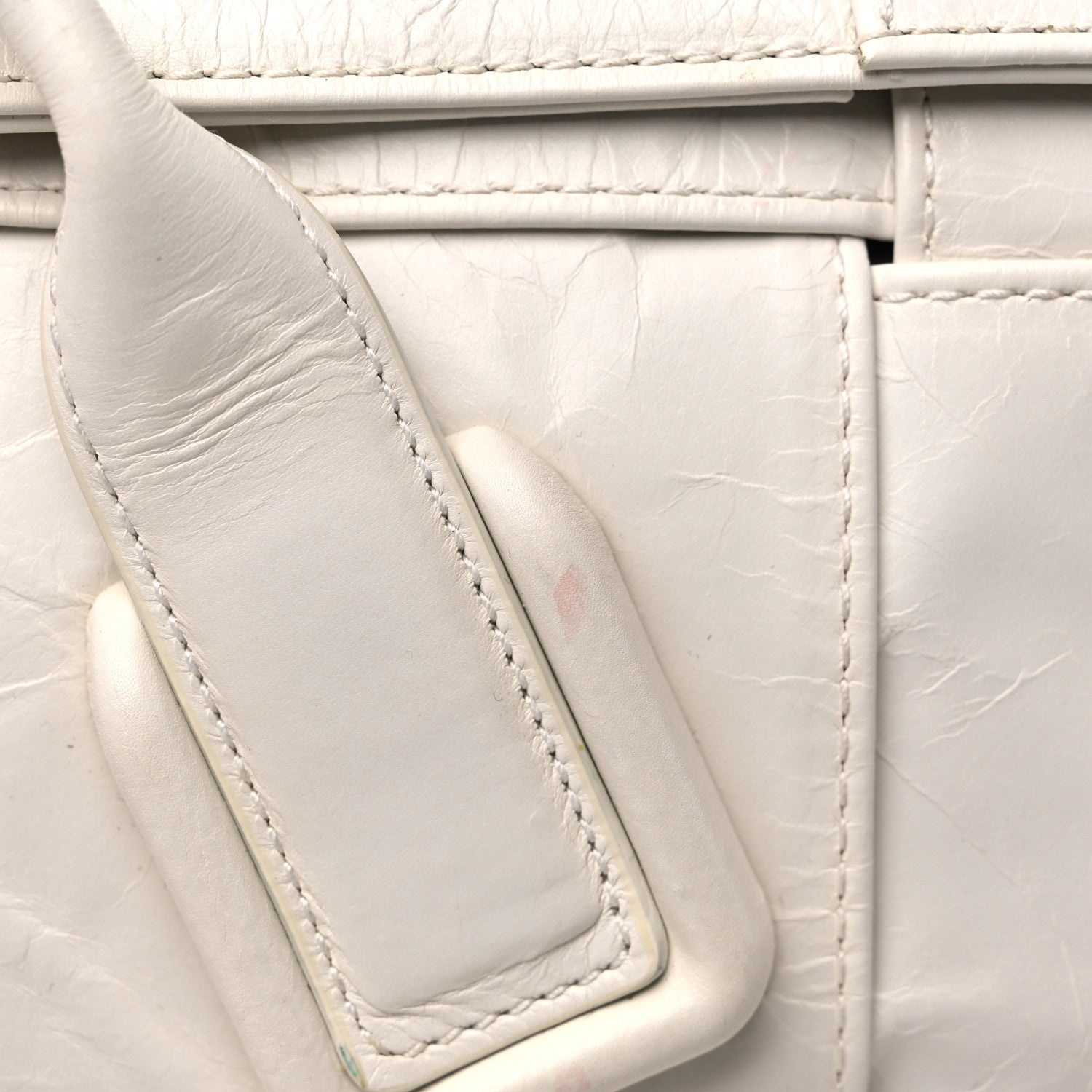 Bottega Veneta Paper Calfskin Maxi Intrecciato Small Arco Slouch Plaster 10 of 13