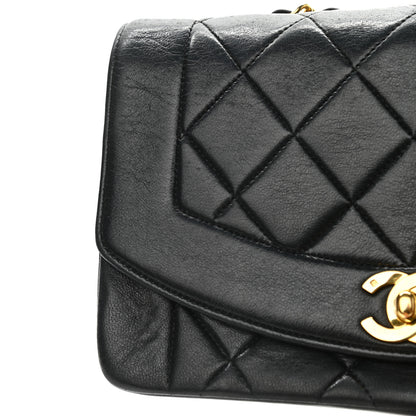Chanel Lambskin Quilted Small Single Flap Black 15 of 16